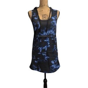 Jessica Simpson Tie Dye Sweatshirt Hoodie Tunic